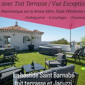 La Bastide De St Barnabe Jacuzzi Climatisation Parking Petanque Appartement Marseille